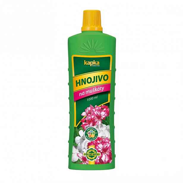 Kapka - Hnojivo na muškáty 1000 ml
