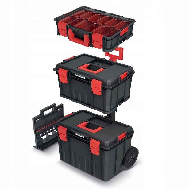 Kufr s organizerem 4v1 na kolečkách Modular Solution