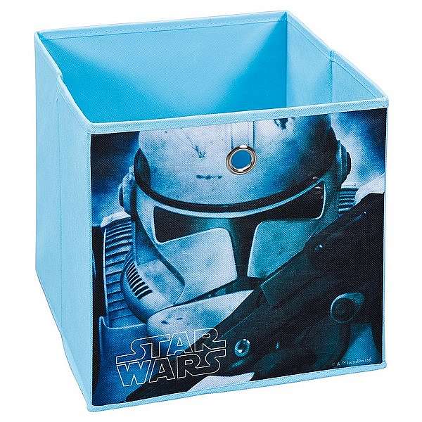 Úložný box Star Wars 1, modrý, motiv bojovníka