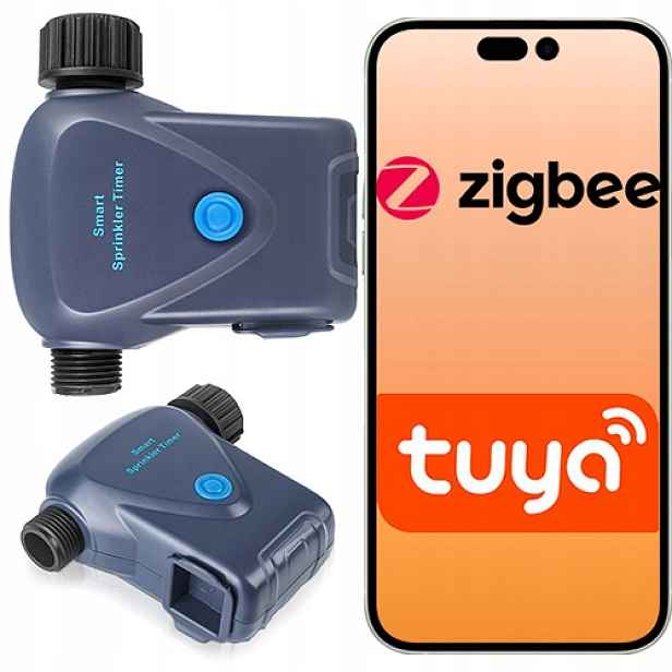 Zavlažovací ventil ZigBee Tuya s měřením vody pro zahradu na kohoutek