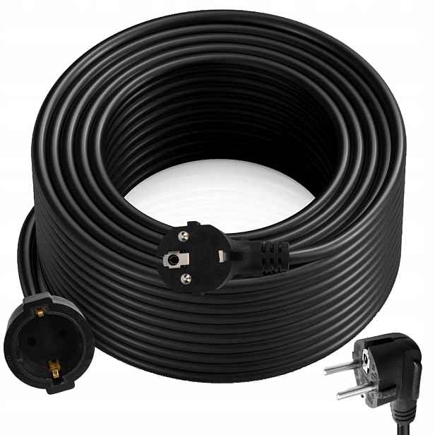 Prodlužovací Kabel Zahradní Pro Sekačku Stavební Jednoduchý Silný Kabel 3x0.75mm