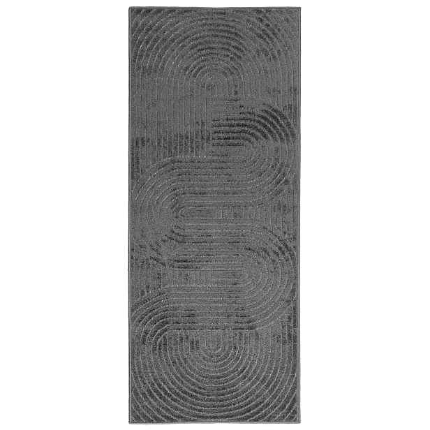 vidaXL Koberec do interiéru a exteriéru PALMERAS Antracit 80 x 150 cm