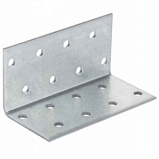 Tesařský spojovací montážní úhelník 40x40x80 x 2 mm KM18 50 Ks
