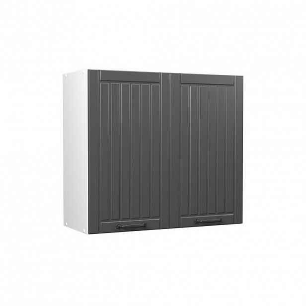 Vicco VĚŠÁK NA STĚNU Fame-Line, Tmavě šedá/Bílá, 80 cm