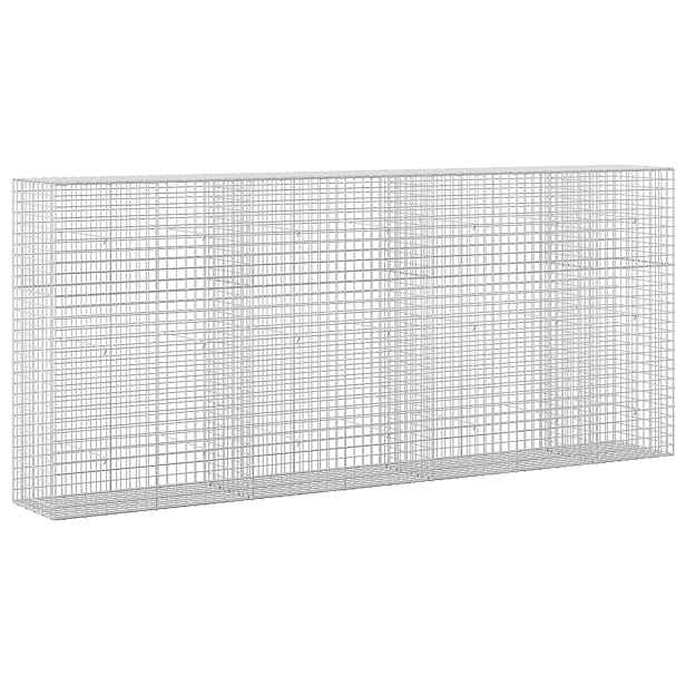 vidaXL Gabion s drátem 5 mm a síťkou 5x5 cm 350x50x150 cm