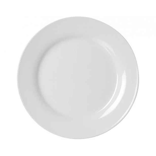 Mělký talíř Bianco 24 cm, bílý