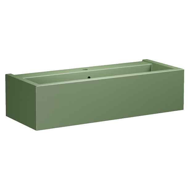 Kerasan KANAAL keramické umyvadlo 100x40cm, verde mat