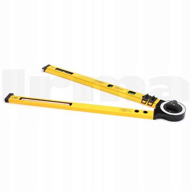 Skládací vodováha 100 cm, multifunkční Pro-technik