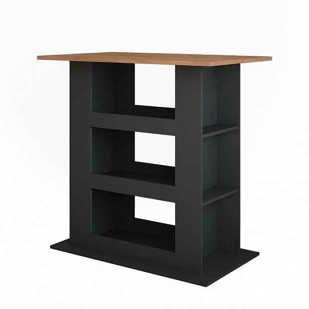 Vicco BAROVÝ STŮL Repose Zlatý dub power/antracit 110 x 65 cm
