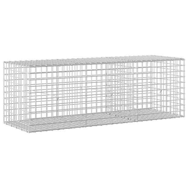 vidaXL Gabion s drátem 5 mm a síťkou 5x5 cm 150x50x50 cm