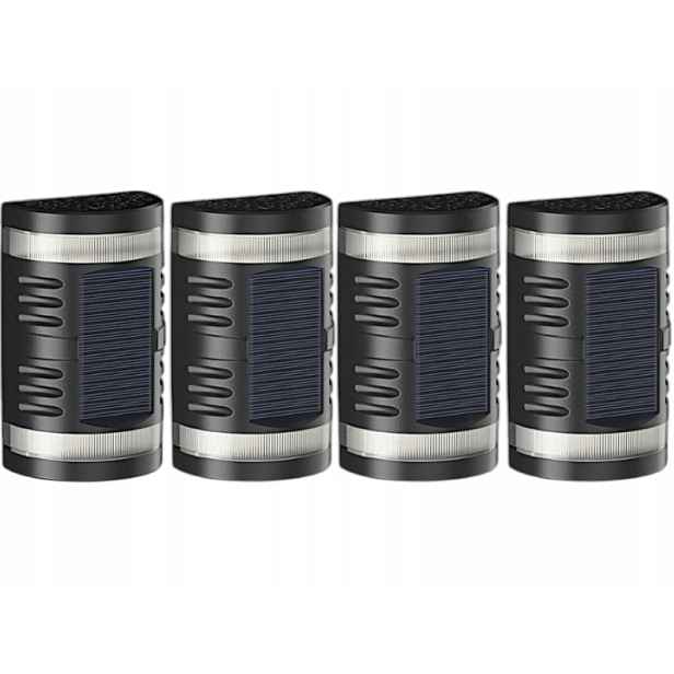 4x Led solární nástěnné svítidlo senzor soumraku