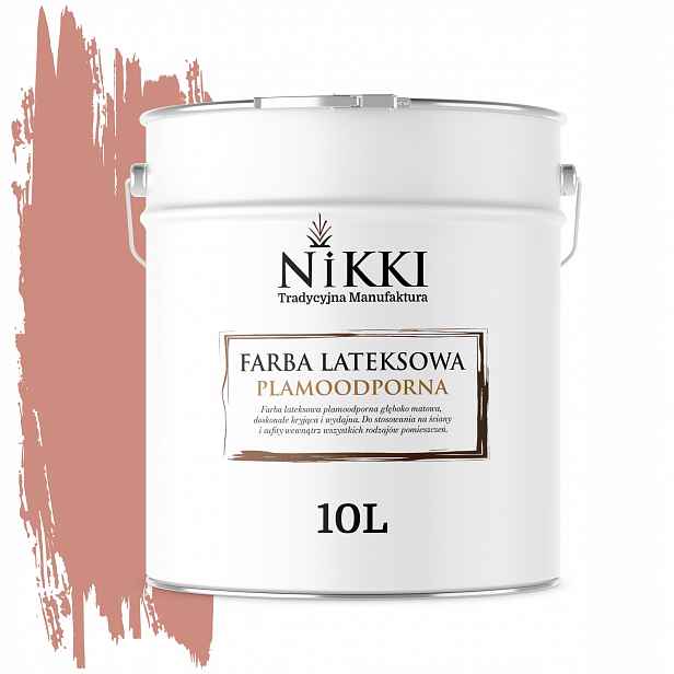 Barva Odolná Vůči Skvrnám, Lososová Barva H5533 10L, Hluboký Mat Na Stěny
