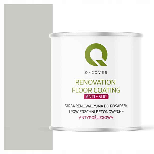 Barva Pro Renovaci Betonu Garáže 2,5 L, Bílý Papyrus Ral 9018