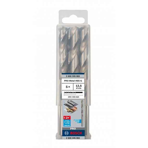 Bosch - Sada vrtáků do kovu, 12,5x151 mm, 5 ks 2608595082