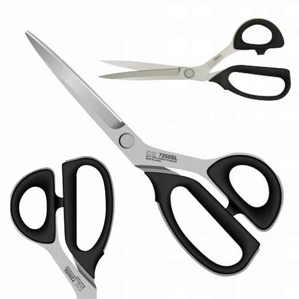 Krejčovské Nůžky Kai Orginal Japonské Na Textil 25 CM 7250SL Premium
