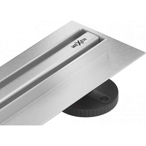 MEXEN - Flat 360 Slim podlahový žlab 90 cm otočný nerez 1041090