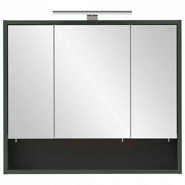 Stylife ZRCADLOVÁ SKŘÍŇKA, lesní zelená, 70/64,2/16 cm