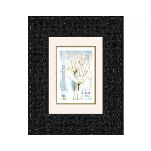 Fotorámeček Glamour 13x18 cm, černý