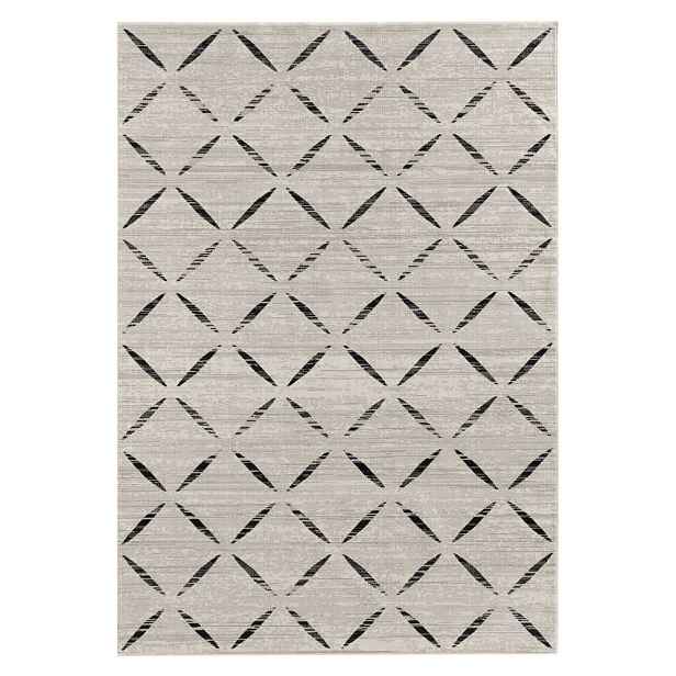 Béžový koberec s příměsí bavlny 68x110 cm Modesto – douceur d'intérieur