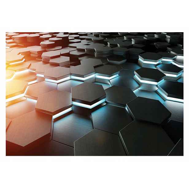 Fototapeta pro chlapce Hexagony Gaming 368x254
