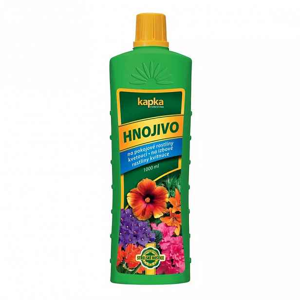 Kapka - Hnojivo na pokojové rostliny kvetoucí 1000 ml