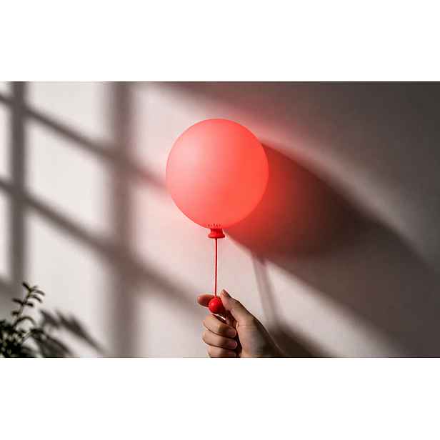Nástěnná lampička Mimo Balloon, více variant - Gingko Varianta: korálově červená