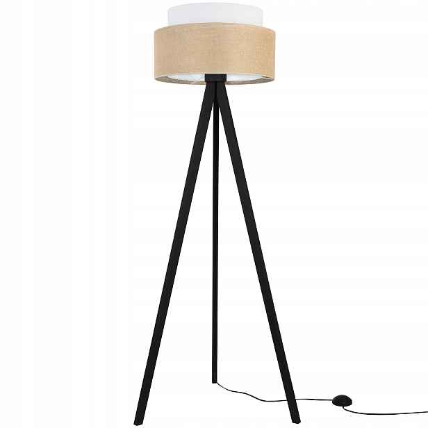 Stojací Trojnožková Lampa S Jutovým Stínítkem Boho Do Ložnice Obývacího Pokoje Pl
