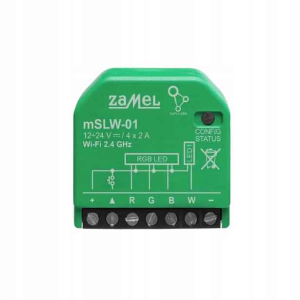 Supla Wi-Fi Rgb Led ovladač osvětlení mSLW-01 Zamel