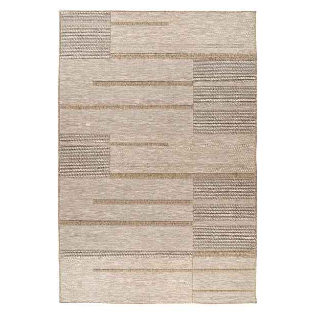 Kusový koberec My Oslo 706 Taupe – na ven i na doma, 120x170, hnědá, chodba / předsíň, Obsession