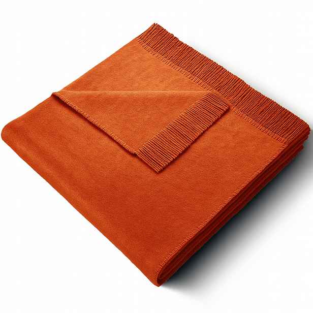 Koc Přehoz Na Křeslo Mocadesign 50x200 Oranžový