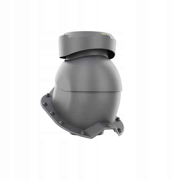 Krbový kanalizační ventilátor fi110 Trapez T35 Grafit 7024