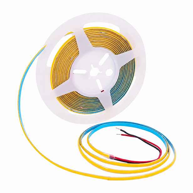 Led pásek Cob Pro Bílý Neutrální 4000K 400LED/m 12V Úzký 3mm 5 m