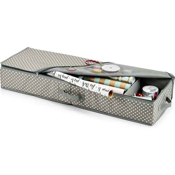 Zeller Present Organizér na balící papír a potřeby, úložný box na zip, GIFTWRAP