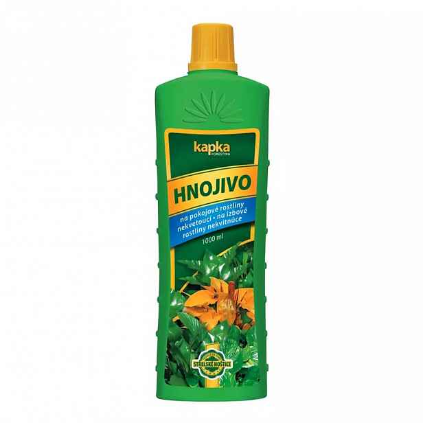 Kapka - Hnojivo na pokojové rostliny nekvetoucí 1000 ml