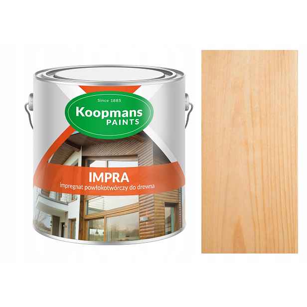Koopmans Impra Impregnatovací Nátěr Na Dřevo 2,5 l Bezbarvý Uv