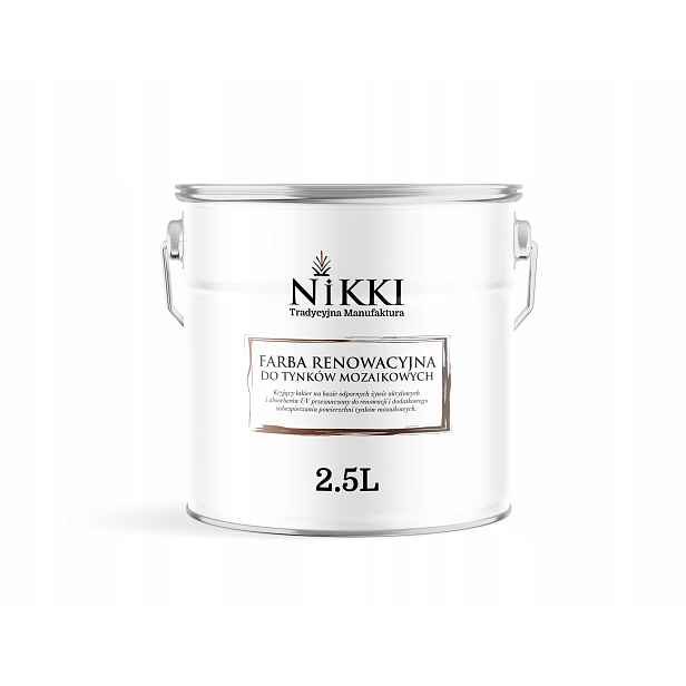 Barva pro renovaci mozaikové omítky 2.5 l, šedá tmavá barva dle výběru