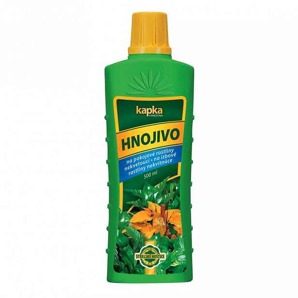 Kapka - Hnojivo na pokojové rostliny nekvetoucí 500 ml