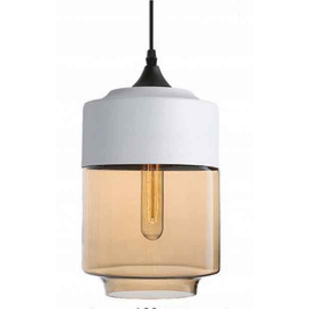 Orebro 2 White – moderní závěsná lampa, bílá barva