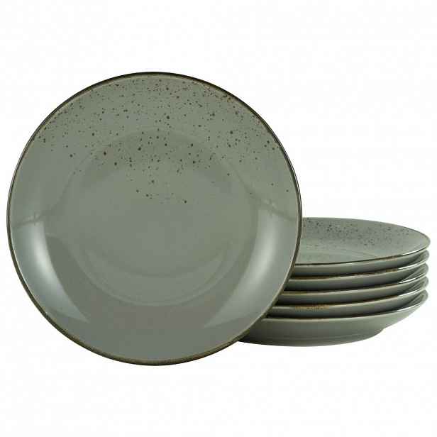 Creatable SADA MĚLKÝCH TALÍŘŮ, keramika, 27 cm