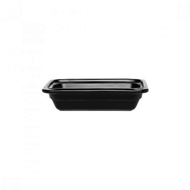 Keramická plotna, GN 1/4 65mm, 26.5 x 16 cm/0.85L, Black - Emile Henry