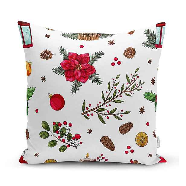 Povlak na polštář s vánočním motivem 43x43 cm Merry Christmas – Mila Home