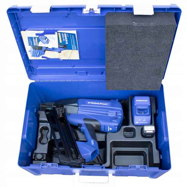 Rawlplug WW90II akumulátorová plynová hřebíkovačka sada kufr baterie