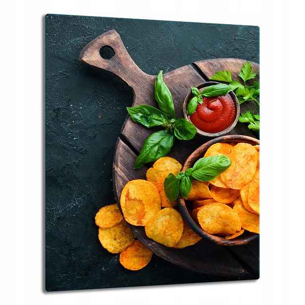 7v1 Skleněná Deska Panelová Deska 40x52 Chipsy