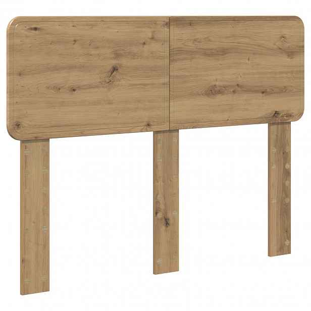 vidaXL Čelo postele Artisanový dub Kompozitní dřevo