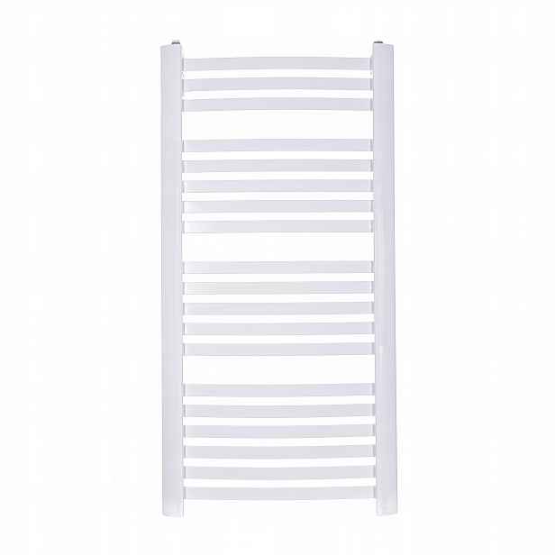 Koupelnový radiátor s žebříkem Vinolli Caro vodní 613 W Bílý 115 x 58 cm