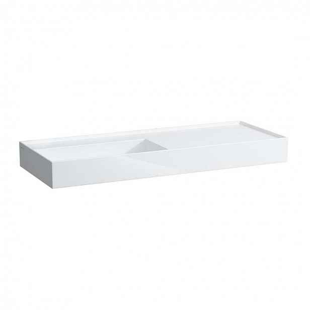 Laufen Kartell - Umyvadlo 120x46 cm, SaphirKeramik, s LCC, bílá H8133324001121