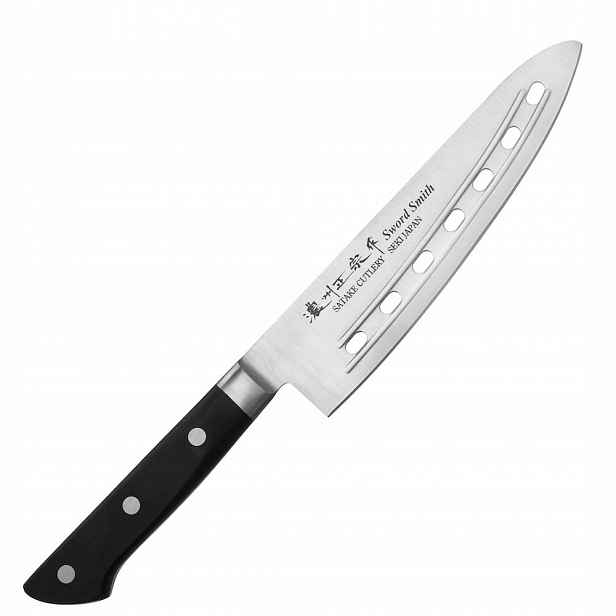 Satake sanitu Japonský Nůž šéfkuchaře Air Holes 56-58 Hrc 18 cm