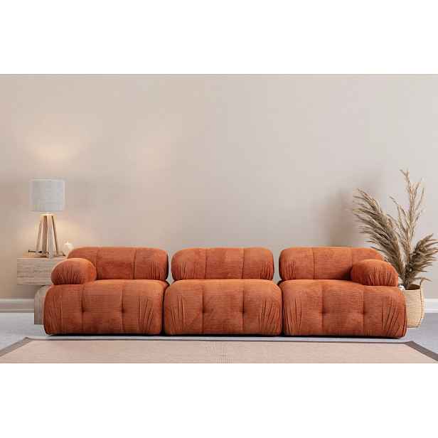 Trojmístná pohovka Petite 3 - Orange