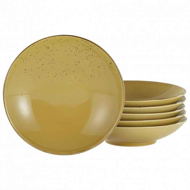 Creatable SADA HLUBOKÝCH TALÍŘŮ kamenina keramika 22 cm