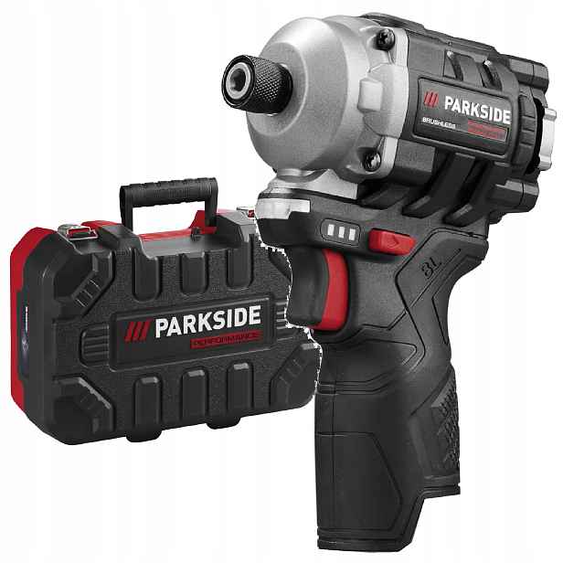 Akumulátorový rázový utahovák Parkside Pdssap 12V 170 Nm Kufr